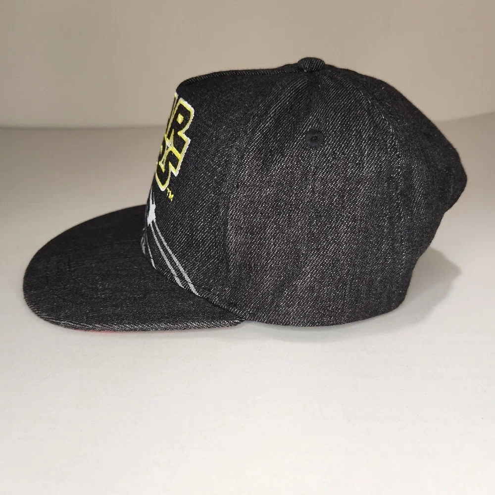 STAR WARS Youth Snapback Hat X-Wing Fighter Black Skull‎ Underbill Licensed